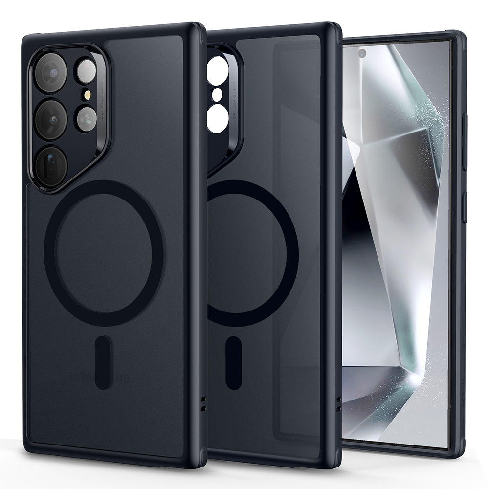 Калъф за Samsung Galaxy S24 Ultra - ESR Classic Hybrid HaloLock - Frosted Черен