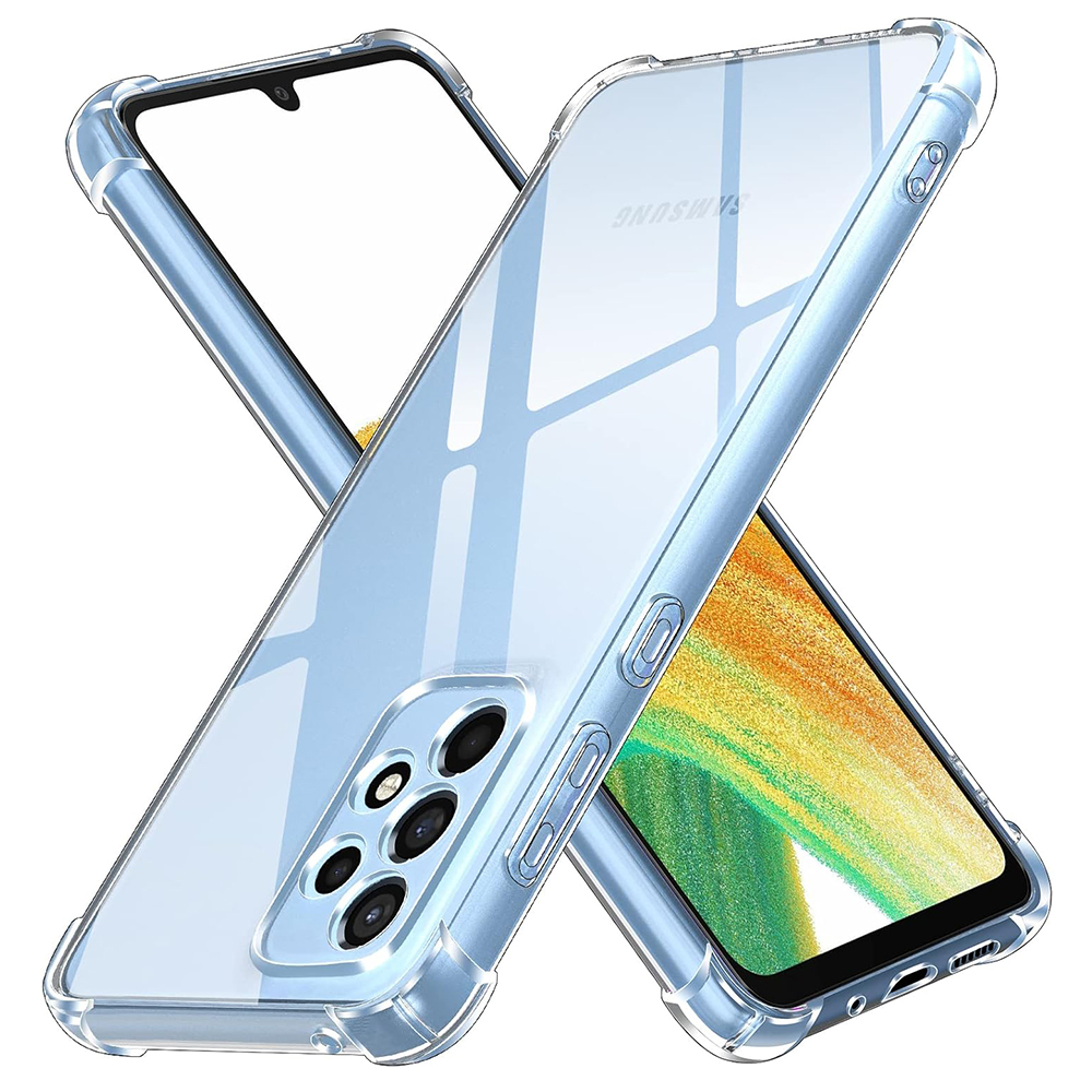 Калъф за Samsung Galaxy A33 5G - Techsuit Shockproof Прозрачен Silicone - Прозрачен