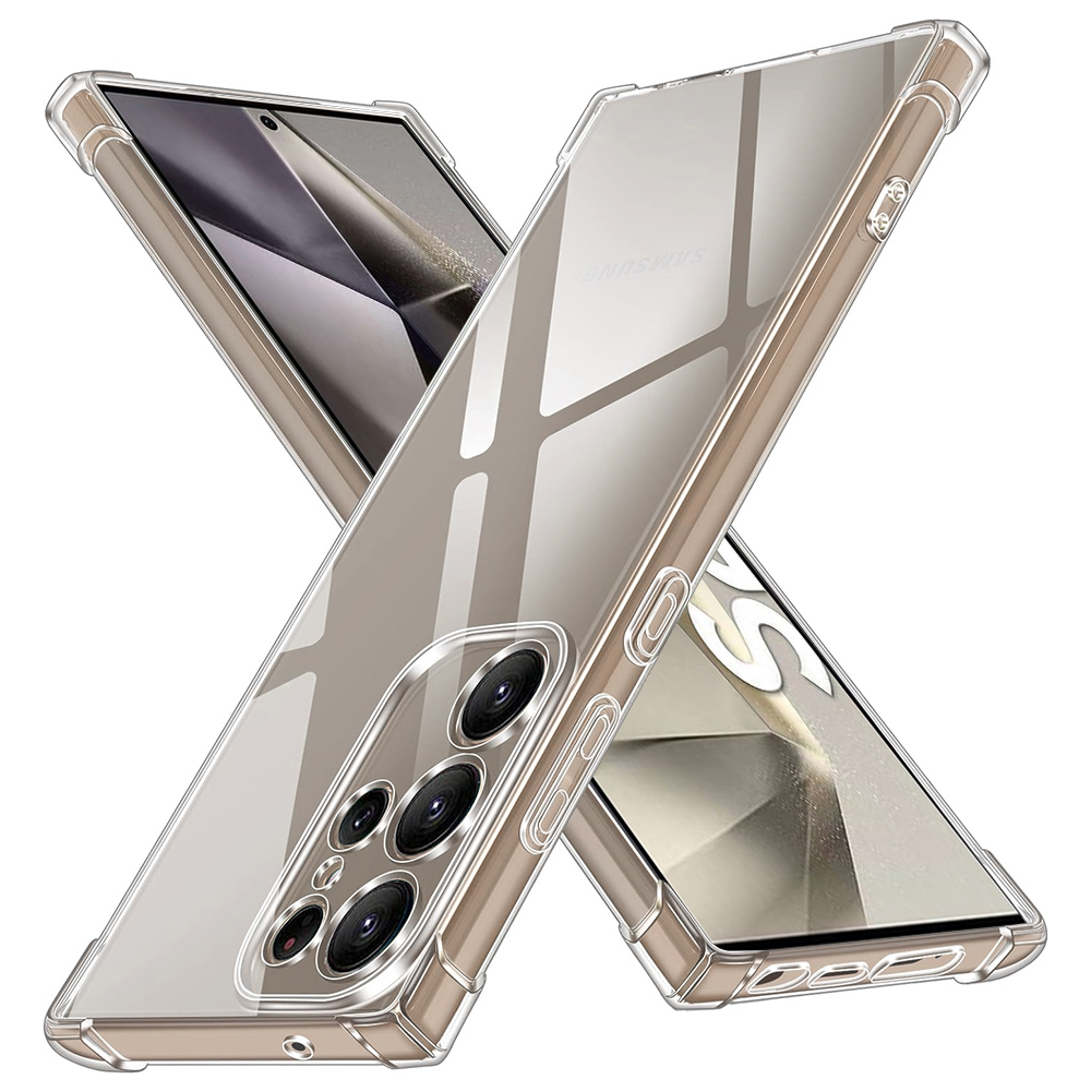 Калъф за Samsung Galaxy S24 Ultra - Techsuit Shockproof Прозрачен Silicone - Прозрачен