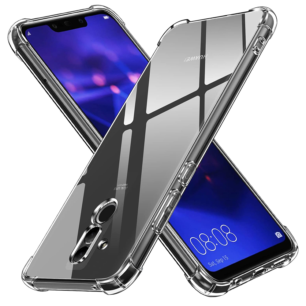 Калъф за Huawei Mate 20 Lite - Techsuit Shockproof Прозрачен Silicone - Прозрачен