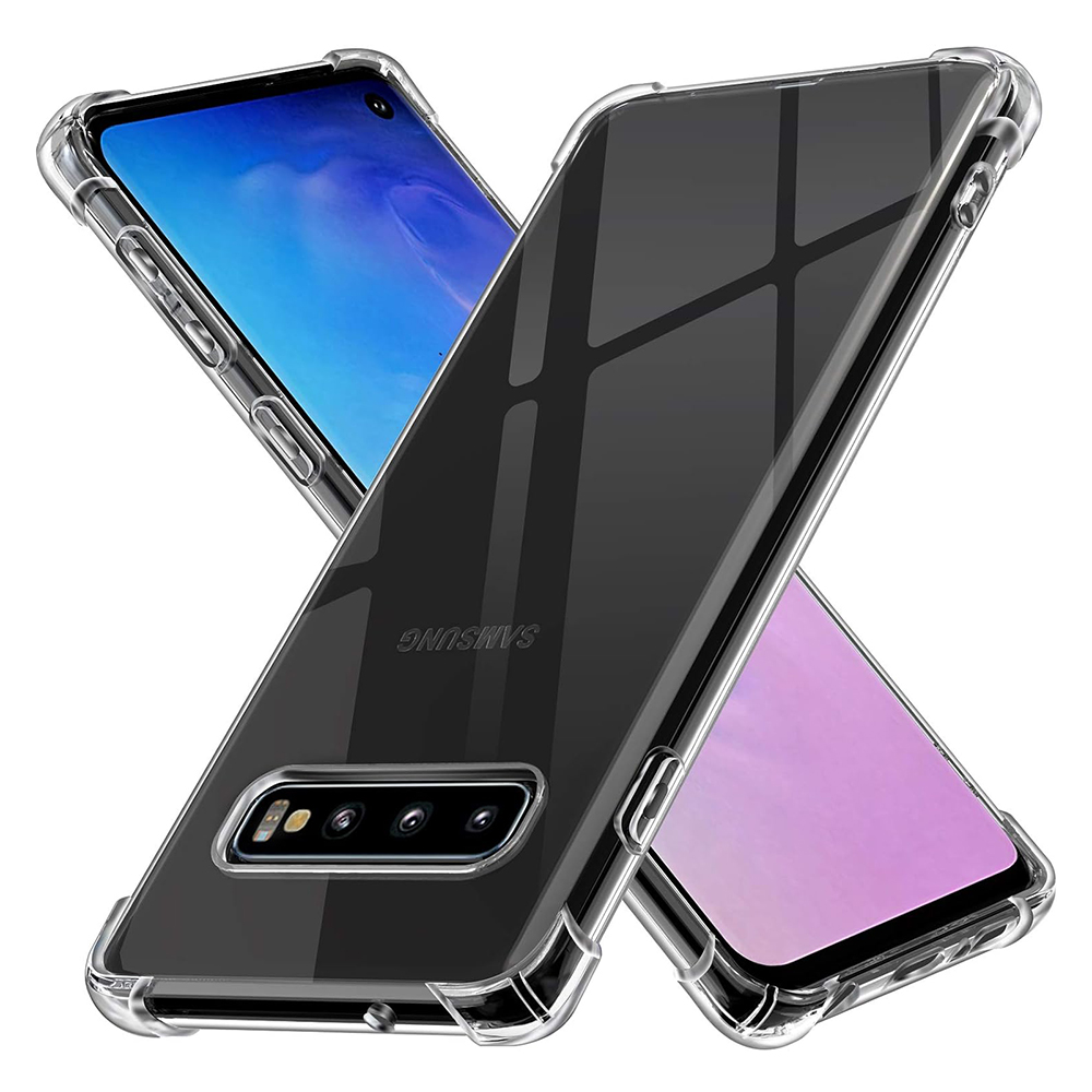 Калъф за Samsung Galaxy S10 4G - Techsuit Shockproof Прозрачен Silicone - Прозрачен