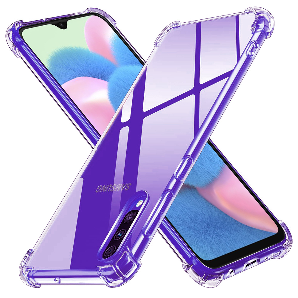 Калъф за Samsung Galaxy A30s / A50 / A50s - Techsuit Shockproof Прозрачен Silicone - Прозрачен
