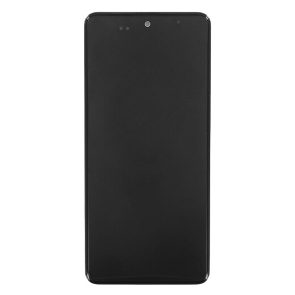 Екран с тъчскрийн и рамка, съвместим с Samsung Galaxy A51 4G (SM-A515F) - Samsung (13612) - Черен