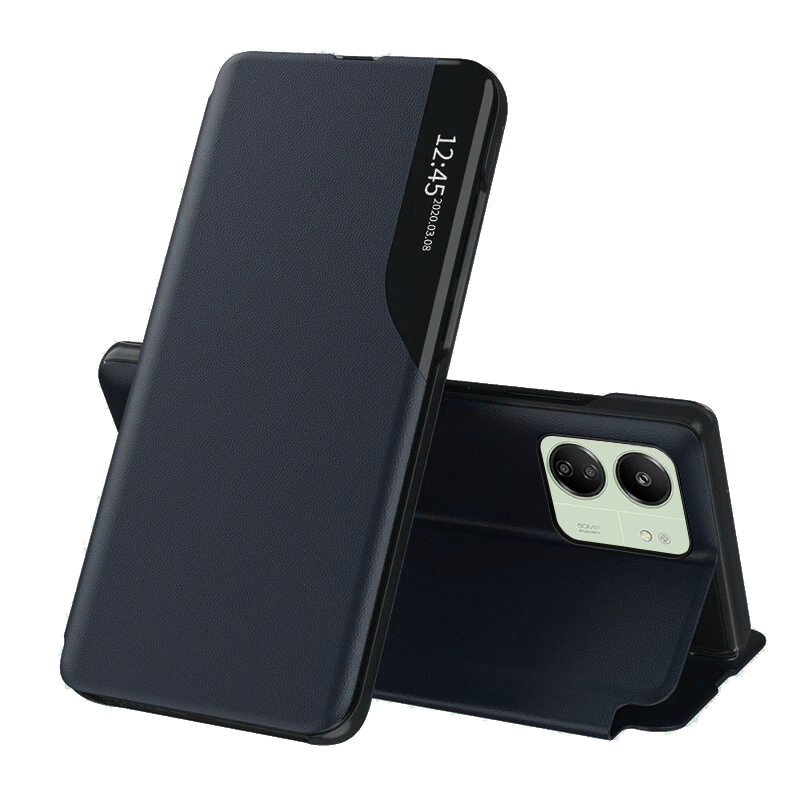 Калъф за Xiaomi Redmi 13C 4G / Redmi 13C 5G / Poco C65 - Techsuit eFold Series - Тъмносин