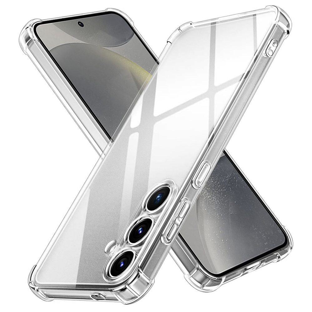 Калъф за Samsung Galaxy S24 - Techsuit Shockproof Прозрачен Silicone - Прозрачен