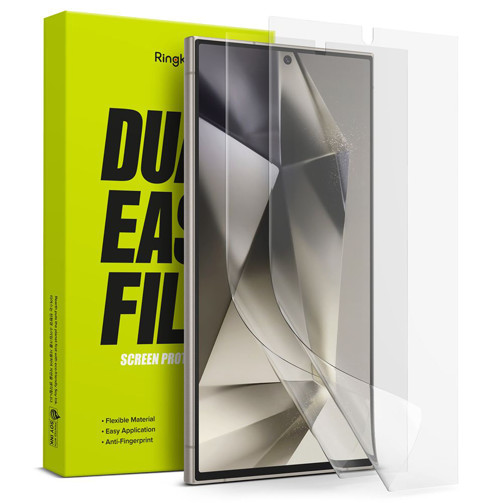 Калъф за Samsung Galaxy S24 Ultra (комплект 2) - Ringke Dual Easy Full - Прозрачен