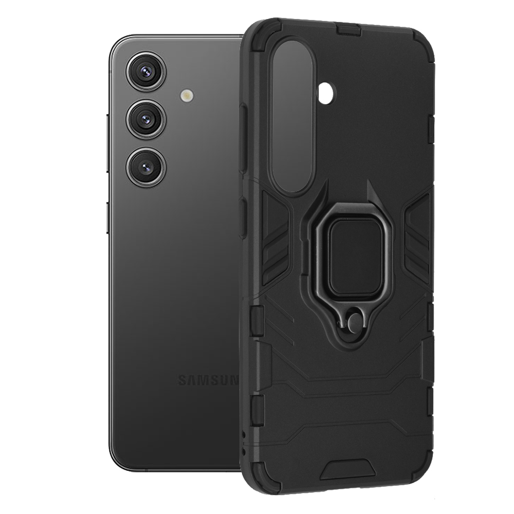 Калъф за Samsung Galaxy S24 - Techsuit Silicone Shield - Черен