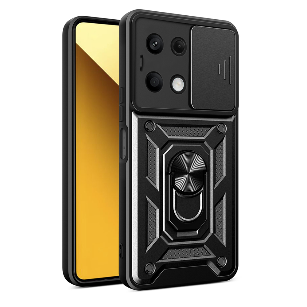 Калъф за Xiaomi Redmi Note 13 5G - Techsuit CamShield Series - Черен