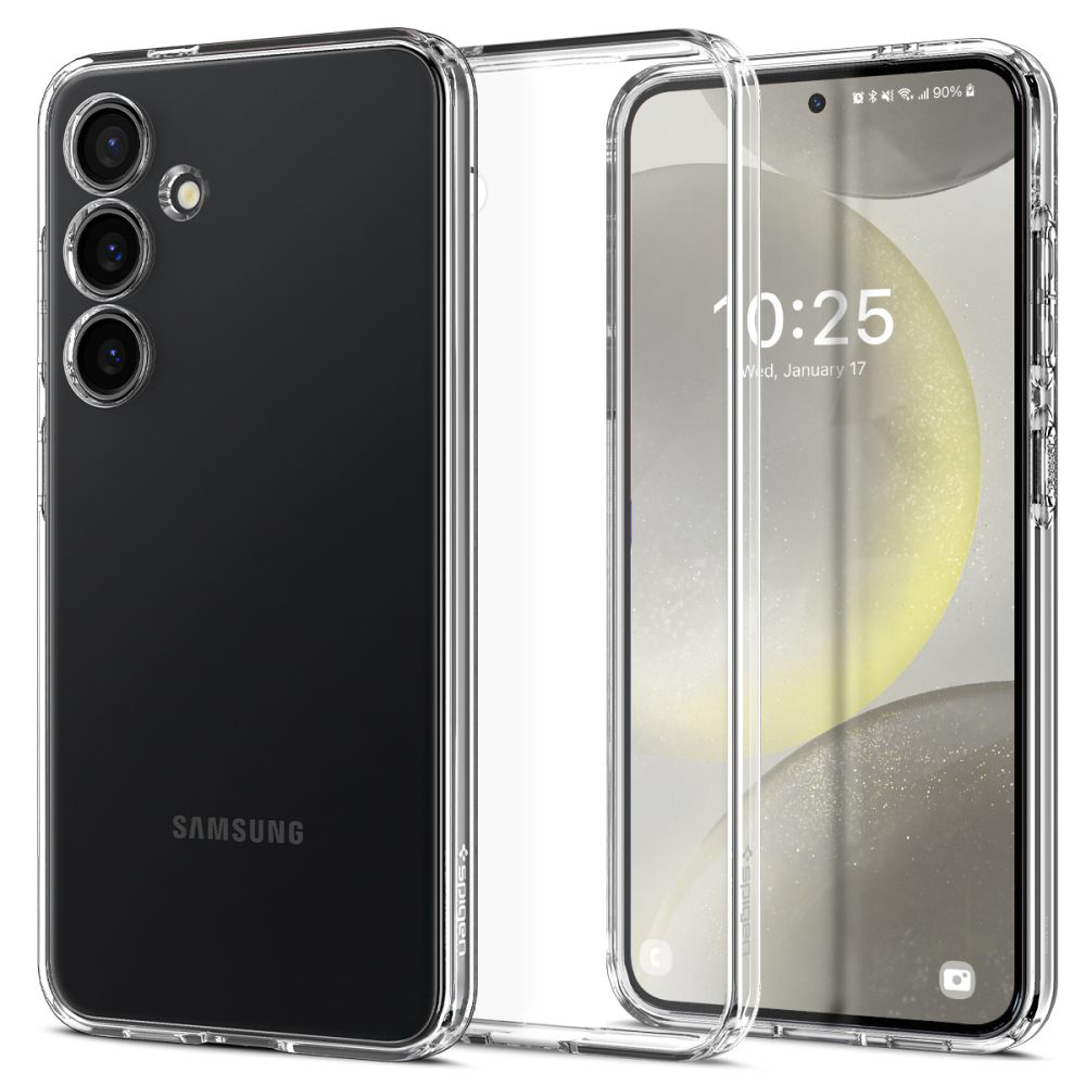 Калъф за Samsung Galaxy S24 - Spigen Liquid Crystal (ACS07343) - Прозрачен