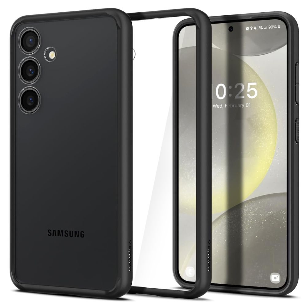 Калъф за Samsung Galaxy S24 - Spigen Ultra Hybrid (ACS07352) - Черен мат
