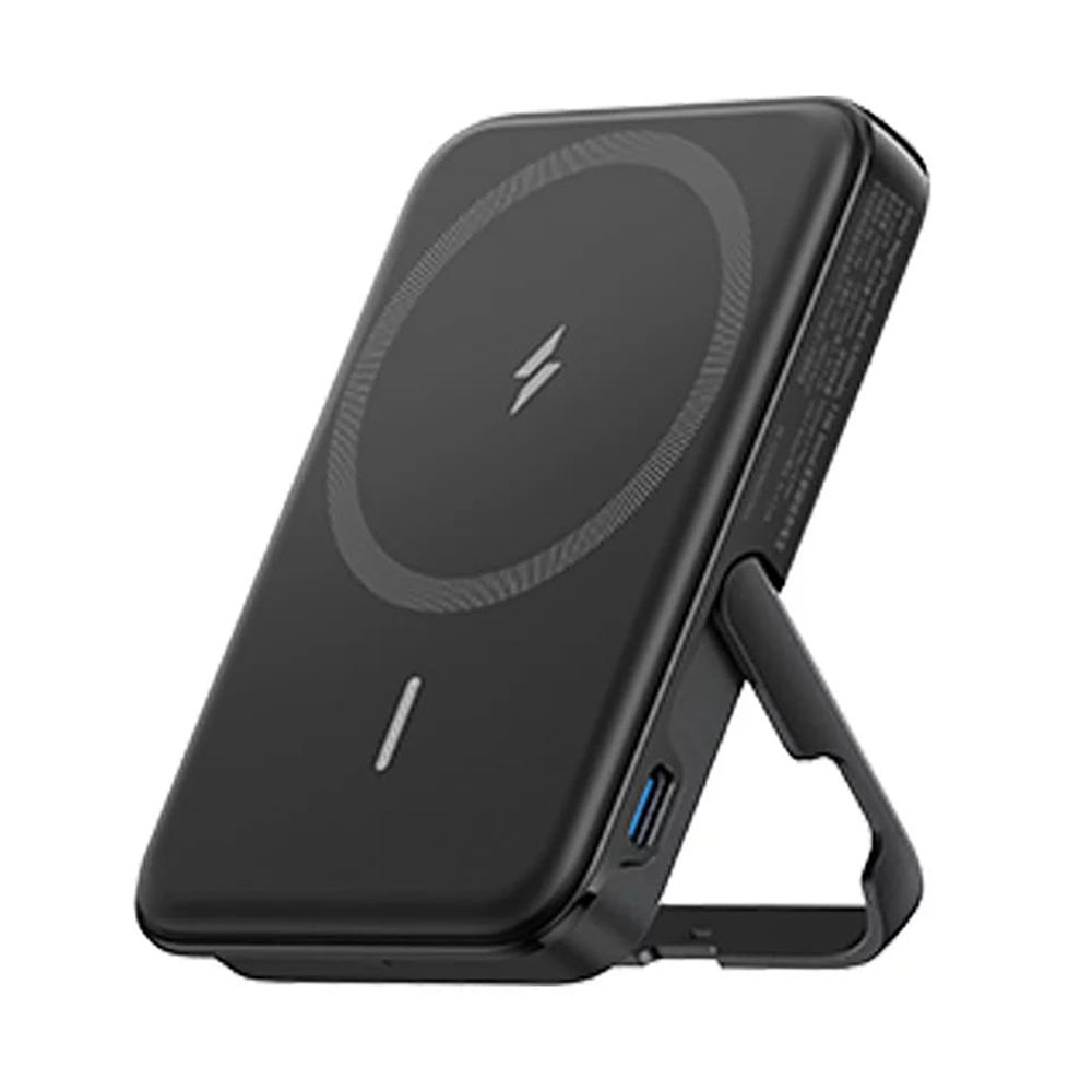 Безжична външна батерия, 5000 mAh, 7,5 W - Anker 322 (A1618G11) - Черна