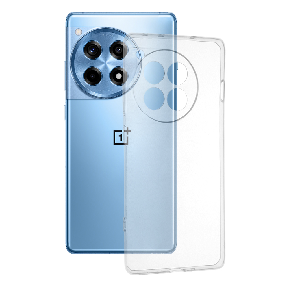 Калъф за OnePlus 12R - Techsuit Прозрачен Silicone - Прозрачен