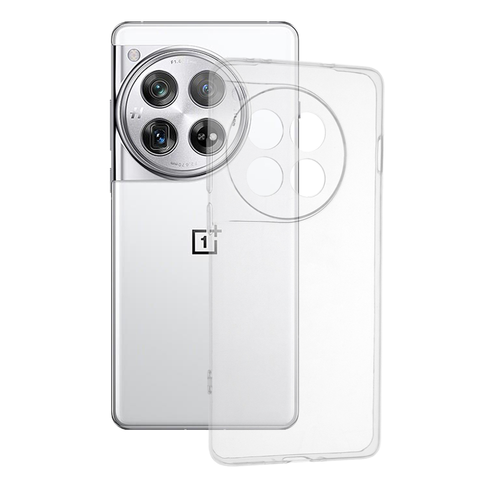Калъф за OnePlus 12 - Techsuit Прозрачен Silicone - Прозрачен