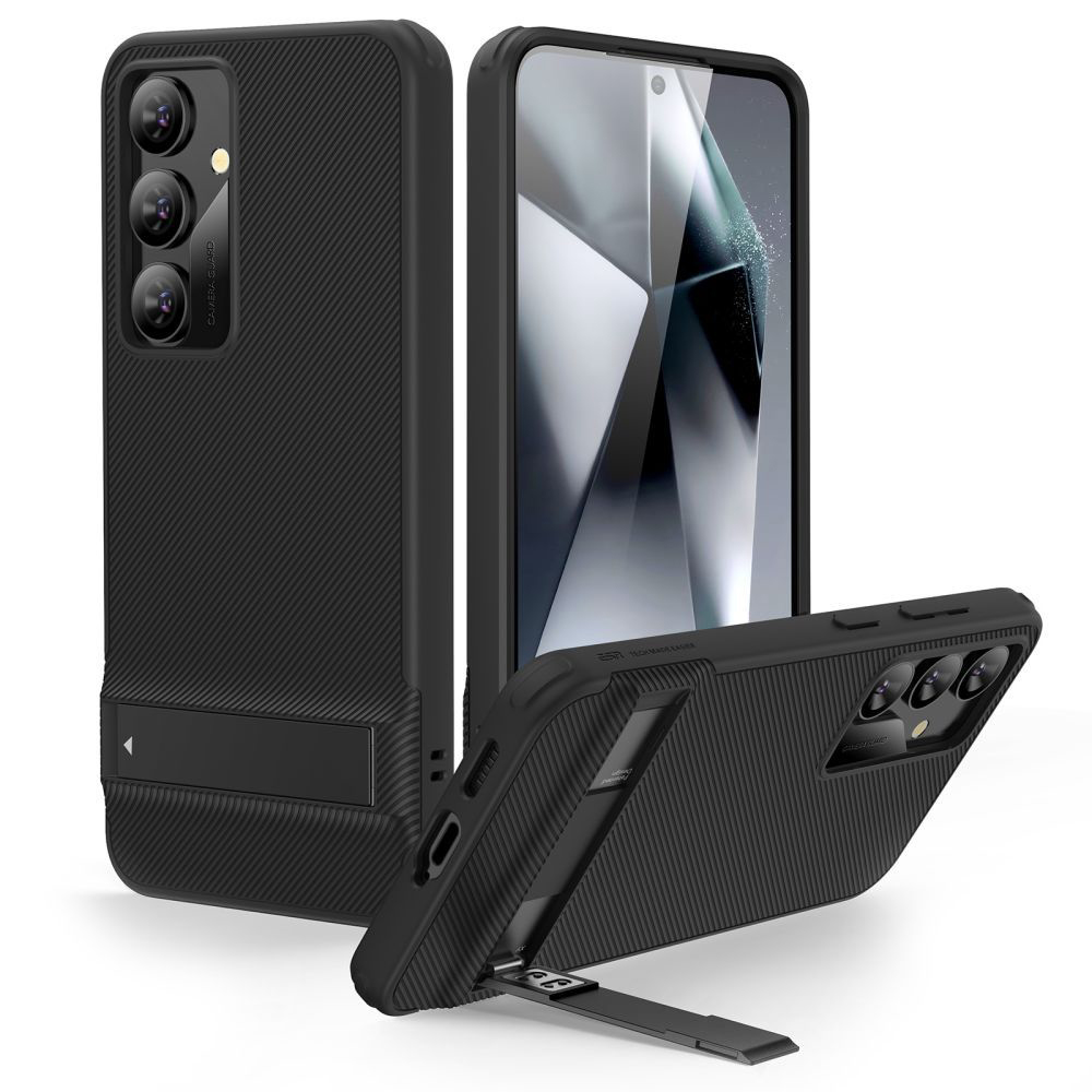 Калъф за Samsung Galaxy S24 - ESR Air Shield Boost Kickstand - Черен