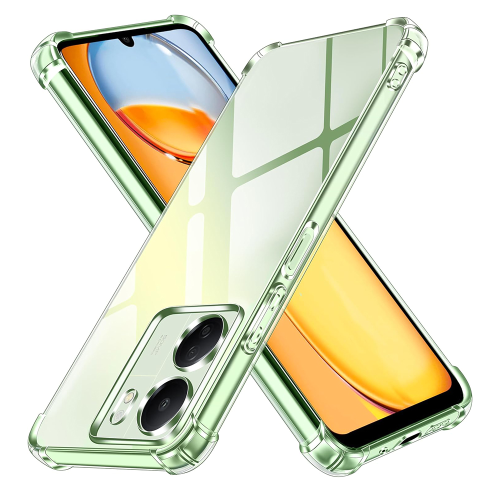 Калъф за Xiaomi Redmi 13C 4G / Poco C65 - Techsuit Shockproof Прозрачен Silicone [Camera Protection] - Прозрачен