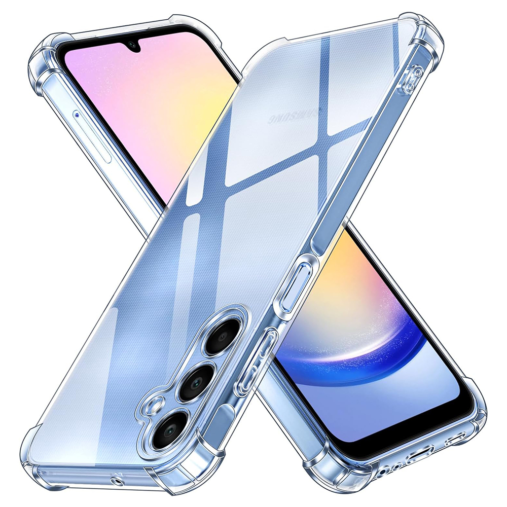 Калъф за Samsung Galaxy A25 5G - Techsuit Shockproof Прозрачен Silicone - Прозрачен