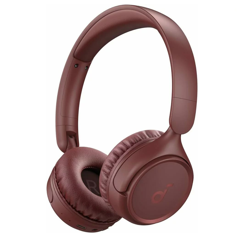Bluetooth 5.3 слушалка, сгъваема - Anker SoundCore H30i (A3012G91) - Червена