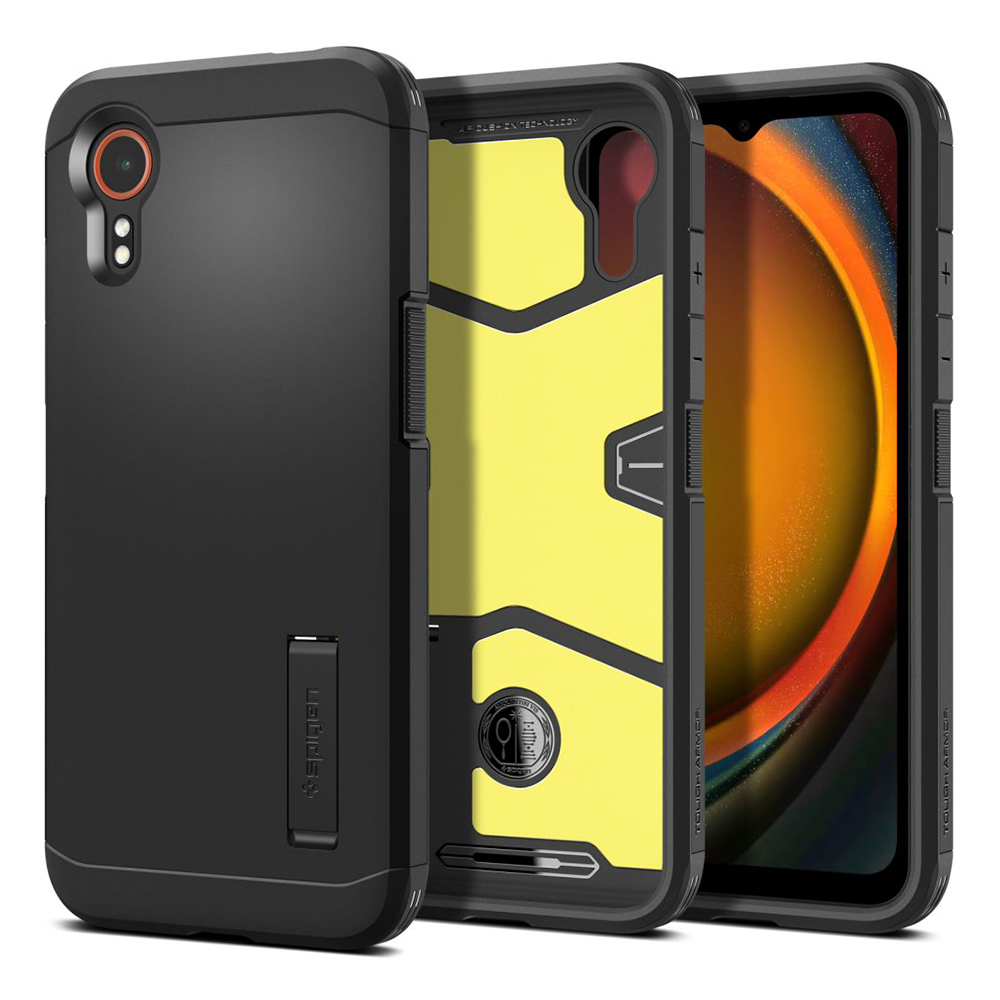 Калъф за Samsung Galaxy Xcover7 - Spigen Tough Armor (ACS07505) - Черен