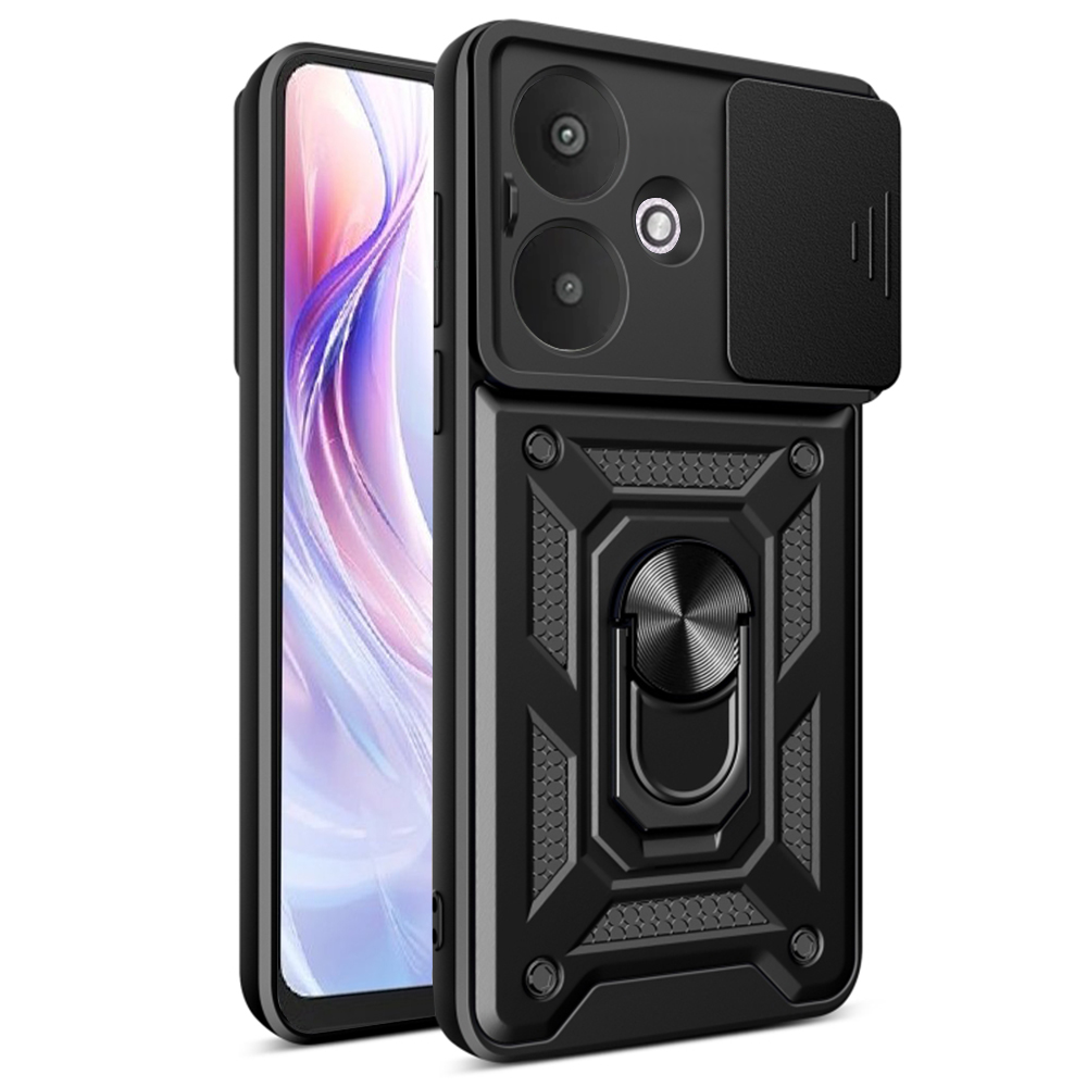 Калъф за Xiaomi Redmi 13C 5G - Techsuit CamShield Series - Черен
