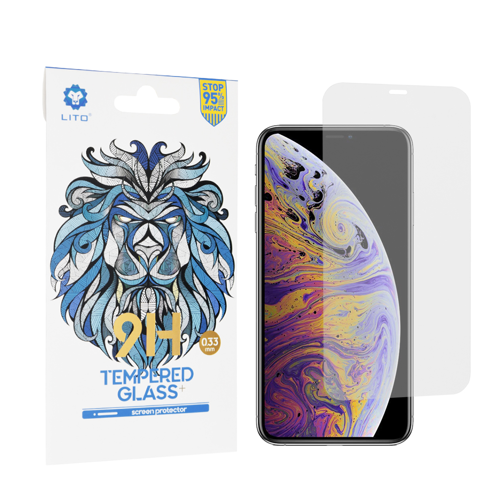 Калъф за iPhone XS Max / iPhone 11 Pro Max - Lito 2.5D Classic Glass - Прозрачен