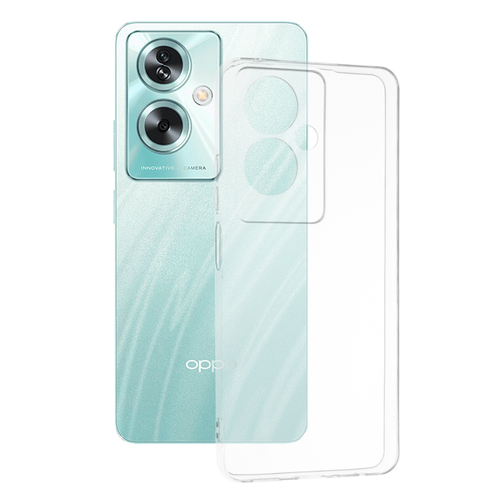 Калъф за Oppo A79 5G / OnePlus Nord N30 SE - Techsuit Прозрачен Silicone - Прозрачен