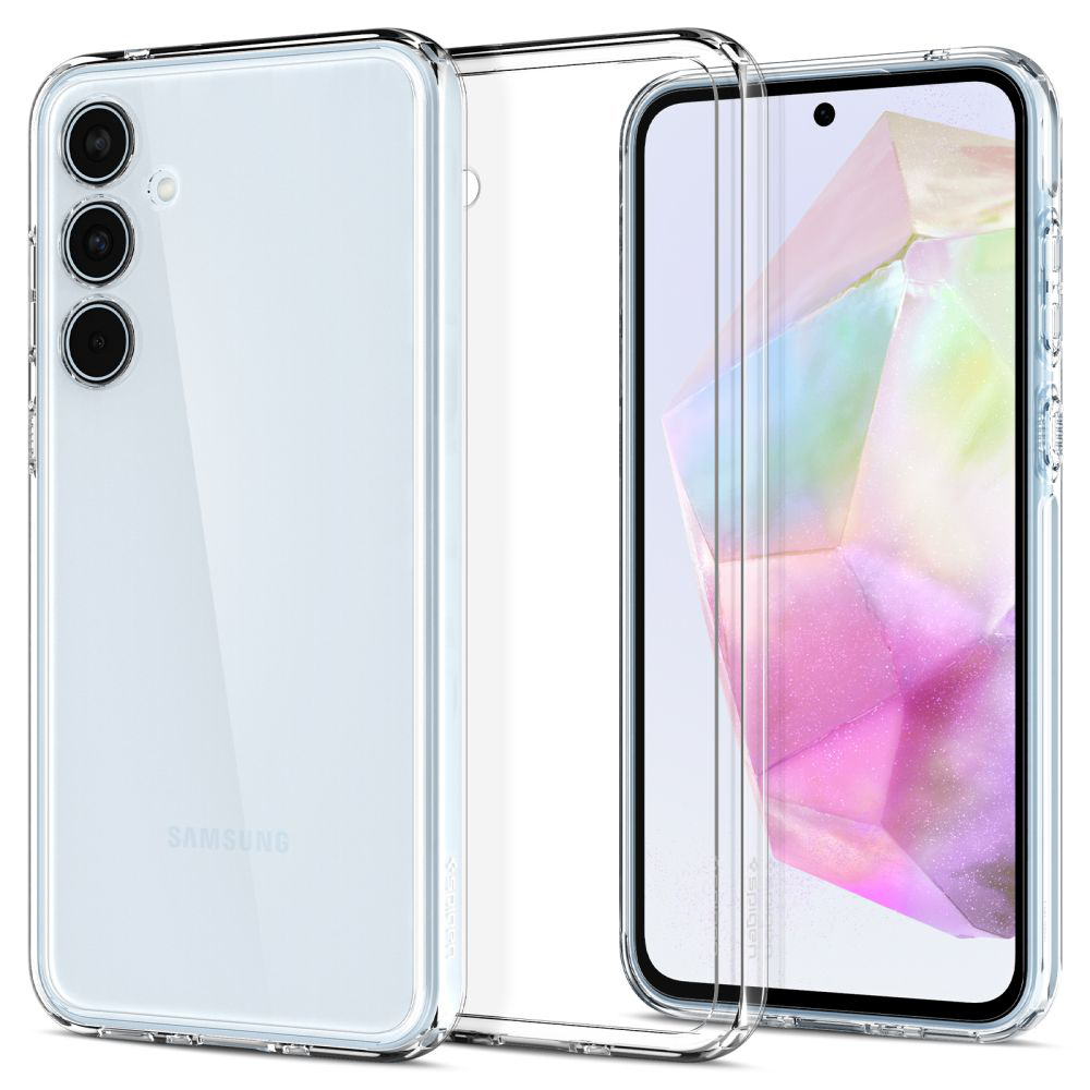 Калъф за Samsung Galaxy A35 5G - Spigen Ultra Hybrid (ACS07523) - Прозрачен
