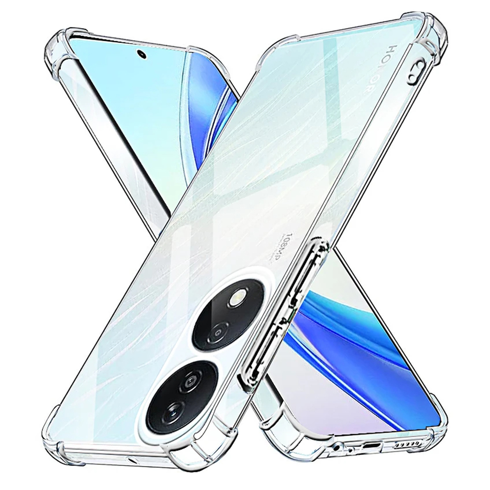 Калъф за Honor X7b / X7b 5G / 90 SMART - Techsuit Удароустойчив Прозрачен Удароустойчив Прозрачен силикон - Прозрачен