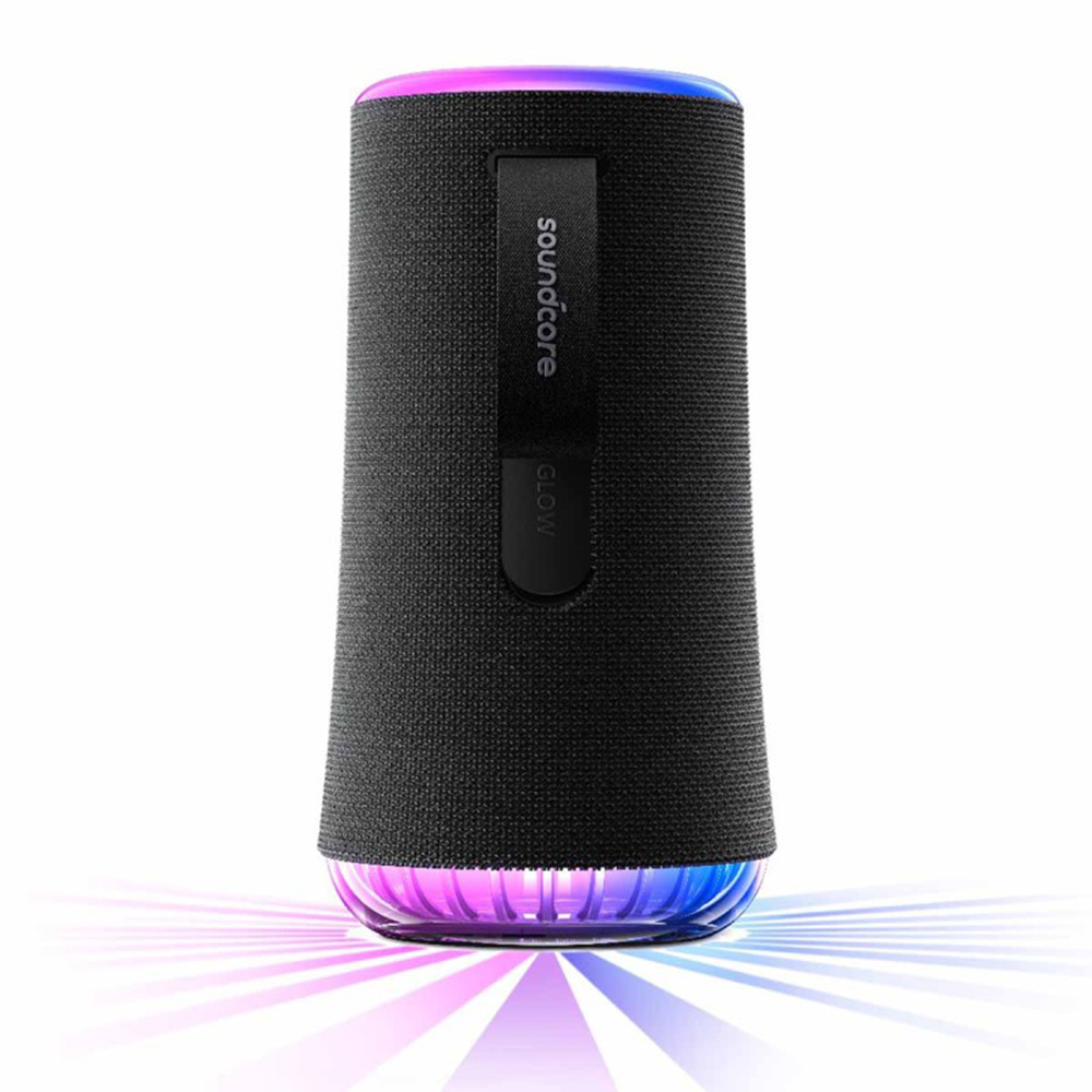 Преносим високоговорител 30W, IP67 - Anker SoundCore Glow (A3166G11) - Черен