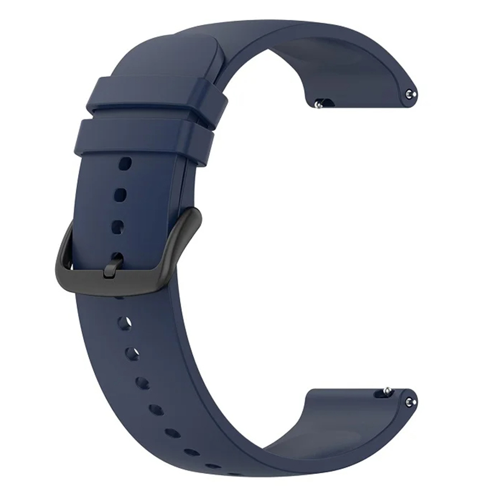 Каишка за Samsung Galaxy Watch 4/5/Active 2, Huawei Watch GT 3 (42mm)/GT 3 Pro (43mm) - Techsuit Watchband 20mm (W001) - Тъмносин