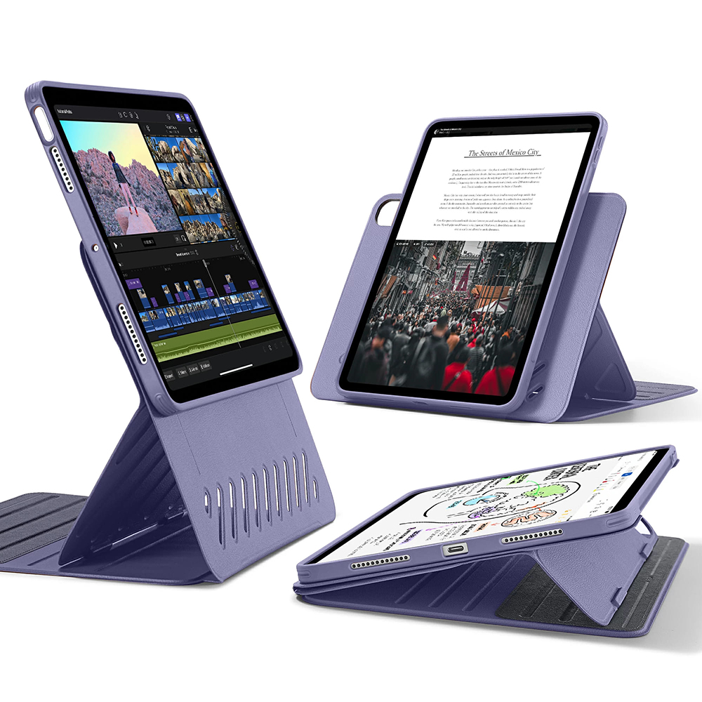 Калъф за iPad Air 13 (2024) / Air 13 (2025) / Air 13 (2026) - ESR Shift Magnetic - Лилав