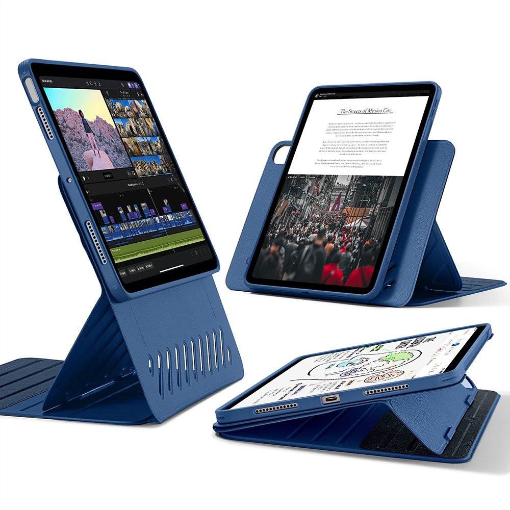 Калъф за iPad Air 13 (2024) / Air 13 (2025) / Air 13 (2026) - ESR Shift Magnetic - Син