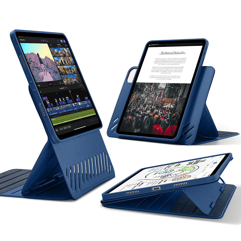 Калъф за iPad Pro 11 (2024) / iPad Pro 11 (2025) - ESR Shift Magnetic - Син