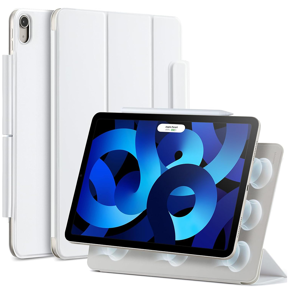Калъф за iPad Pro 11 2018 / Air 4 / 5 / 11 (2020/2022/2024) - ESR Rebound Magnetic - Бял