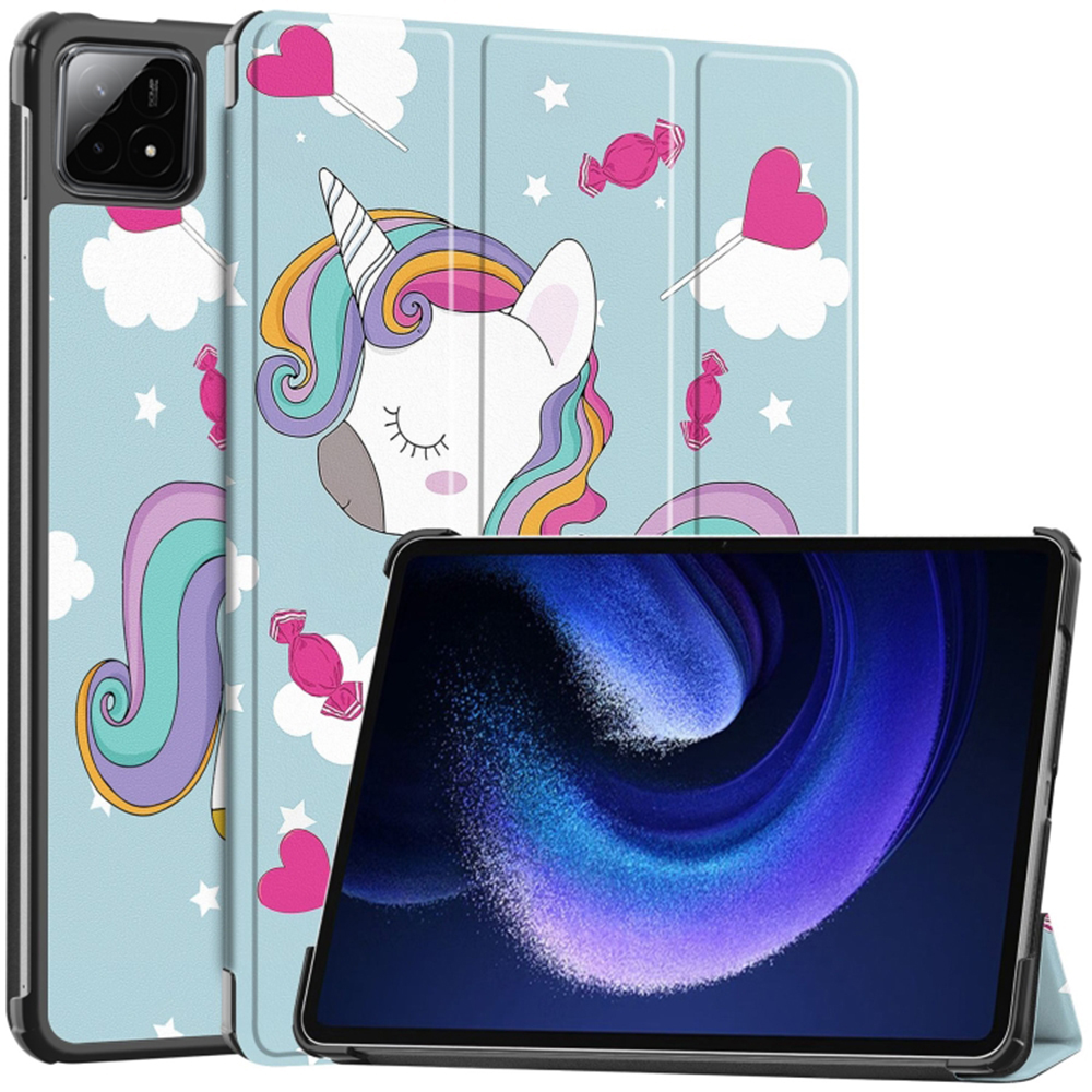 Калъф за Xiaomi Pad 6S Pro 12.4 - Techsuit FoldPro - Unicorn