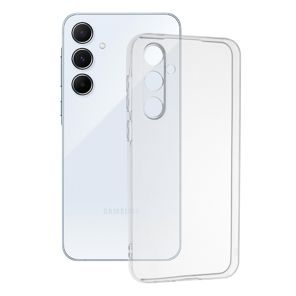 Калъф за Samsung Galaxy A55 5G - Techsuit Прозрачен Silicone - Прозрачен