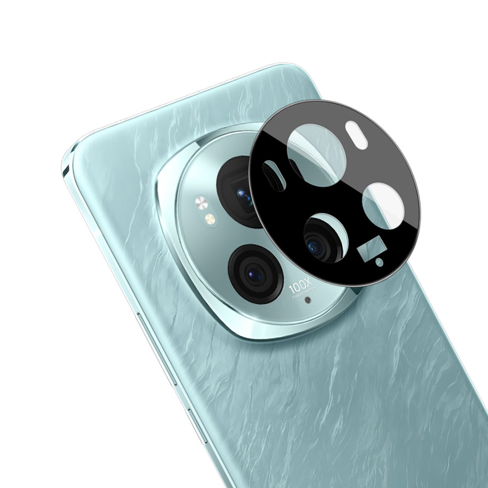 Капак на камерата за Honor Magic6 Pro - Techsuit Full Camera Glass - Черен
