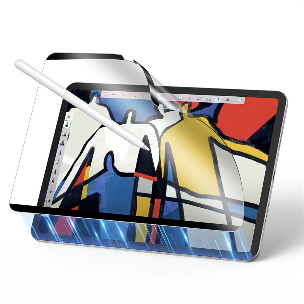 Калъф за iPad Pro 13 (2024) / iPad Pro 13 (2025) - ESR магнитен на усещане за хартия - Прозрачен