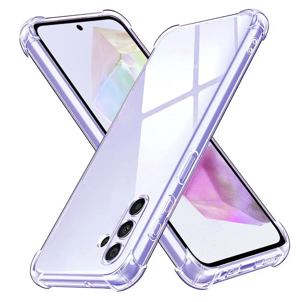 Калъф за Samsung Galaxy A35 5G - Techsuit Shockproof Прозрачен Silicone - Прозрачен