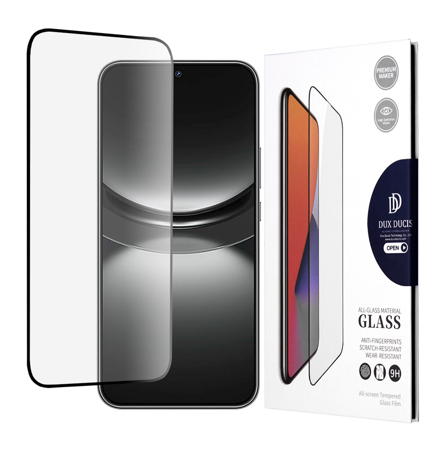 Капак за Huawei nova 12 - Dux Ducis Tempered Glass - Черен