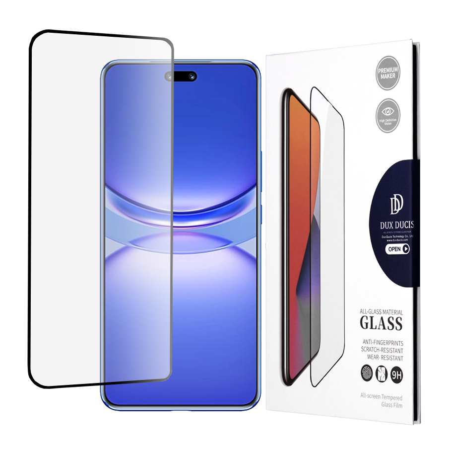 Капак за Huawei nova 12 Pro - Dux Ducis Tempered Glass - Черен