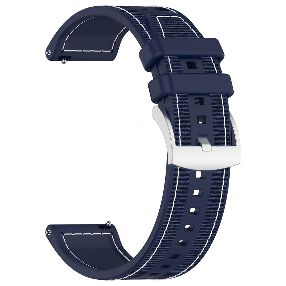 Каишка за Huawei Watch GT 2 (46mm)/GT 2 Pro/GT 3 Pro (46mm)/Ultimate, Xiaomi Watch S1 - Techsuit Watchband (W051) - Тъмносин