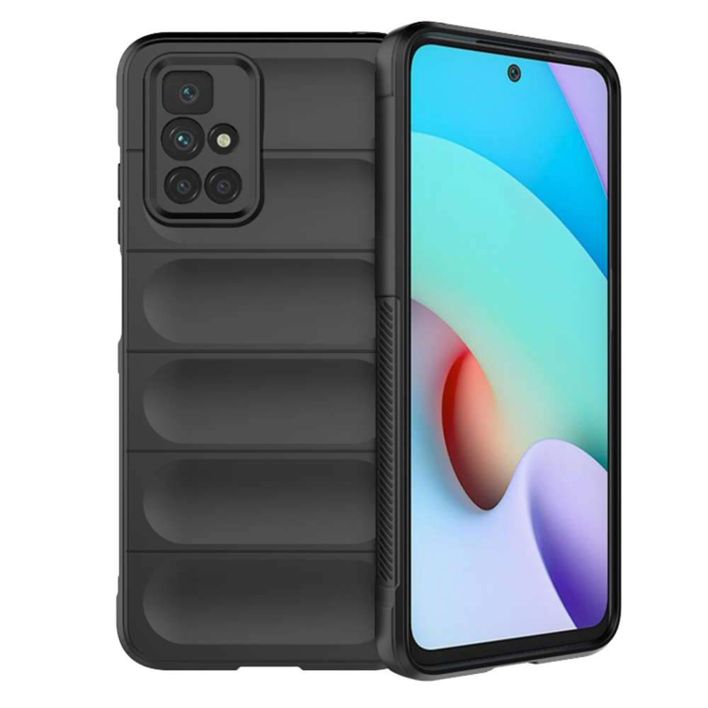 Калъф за Xiaomi Redmi 10 / Redmi 10 2022 - Techsuit Magic Shield - Черен