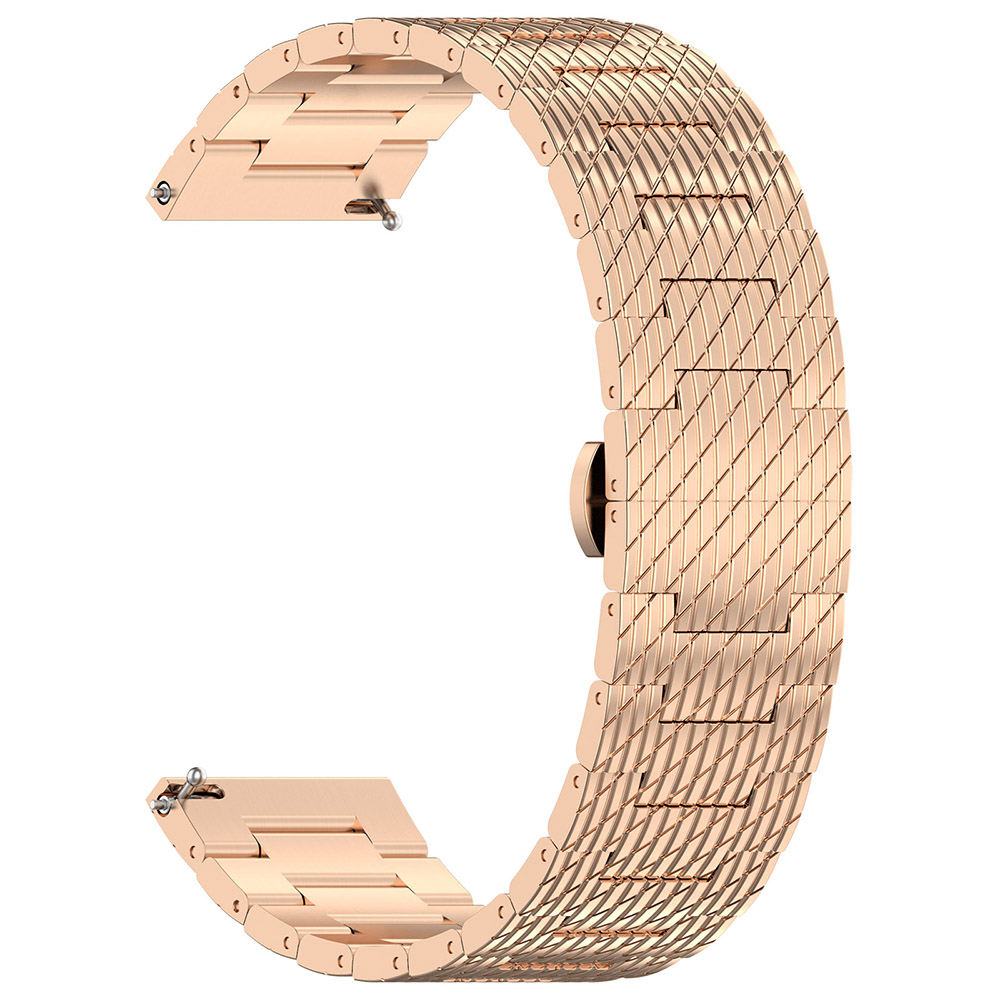 Каишка за Huawei Watch GT 2 (46mm)/GT 2 Pro/GT 3 Pro (46mm)/Ultimate, Xiaomi Watch S1 - Techsuit Watchband (W052) - Розово злато