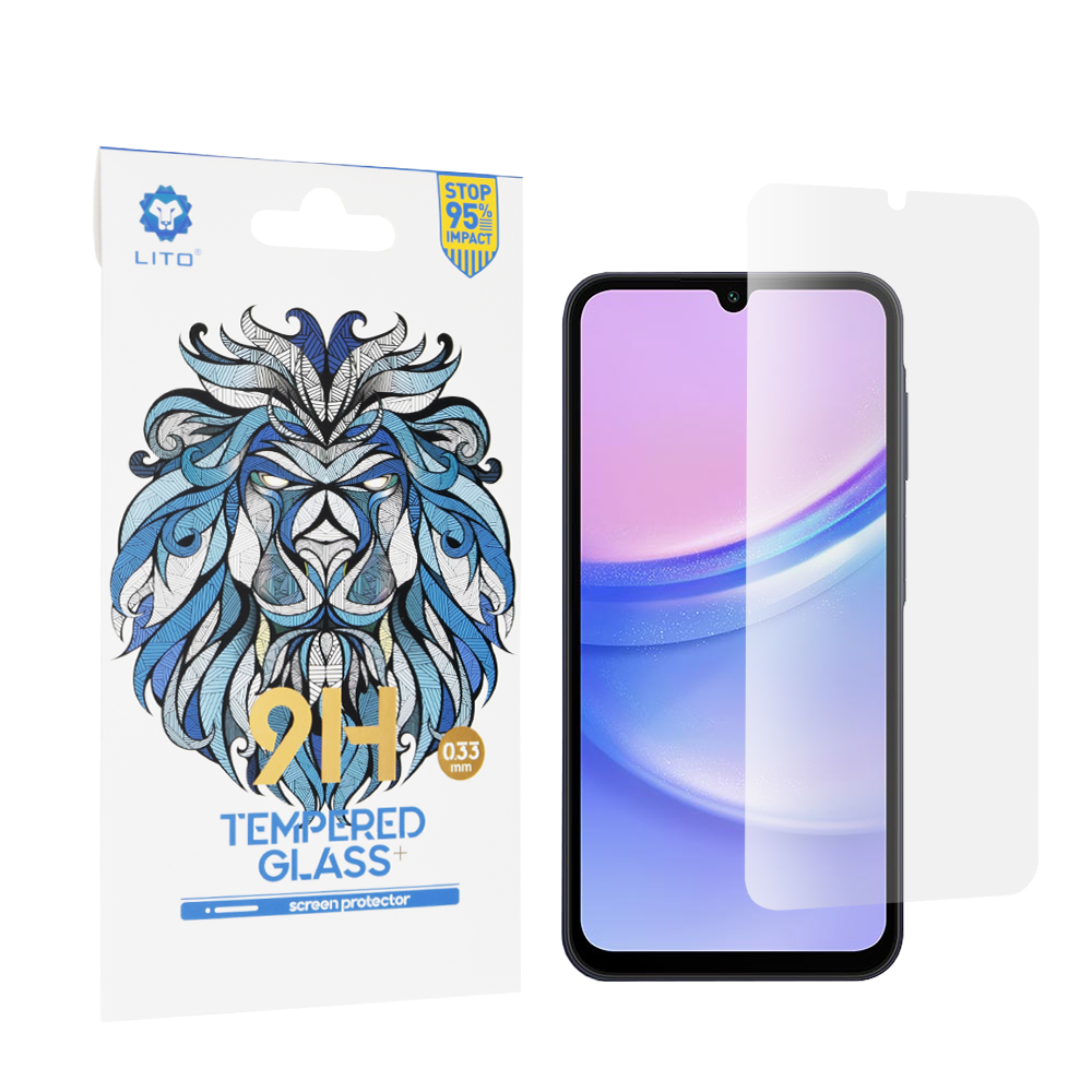 Капак за Samsung Galaxy A15 4G / A15 5G / M15 - Lito 2.5D Classic Glass - Прозрачен