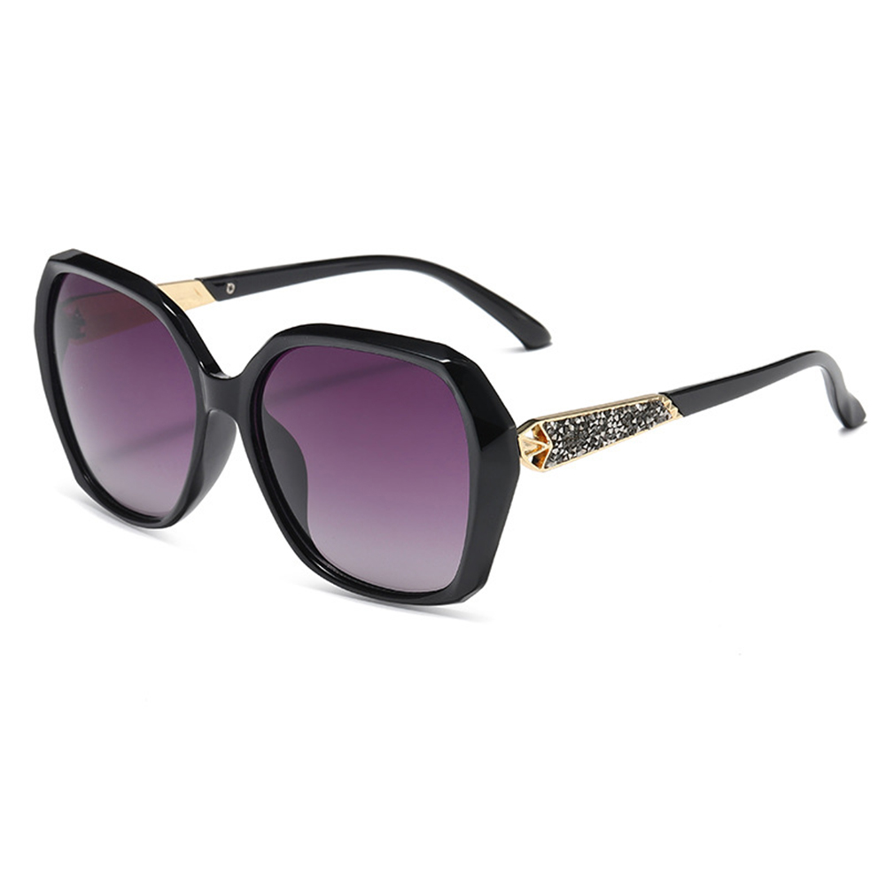 Дамски слънчеви очила - Techsuit Polarized (5599) - черни / сиви
