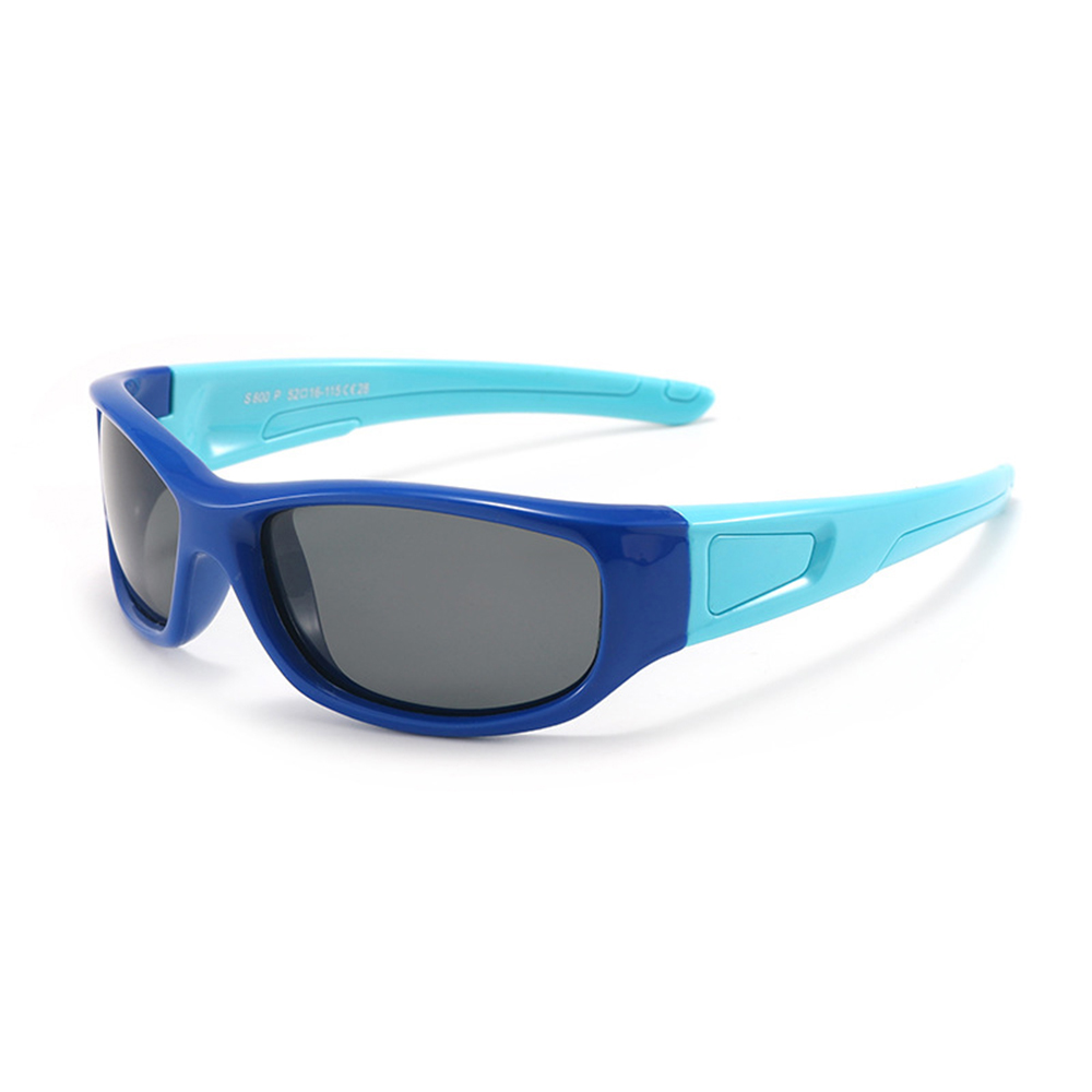 Детски спортни очила - Techsuit (800-C28) - Тъмносиньо / Небесно синьо